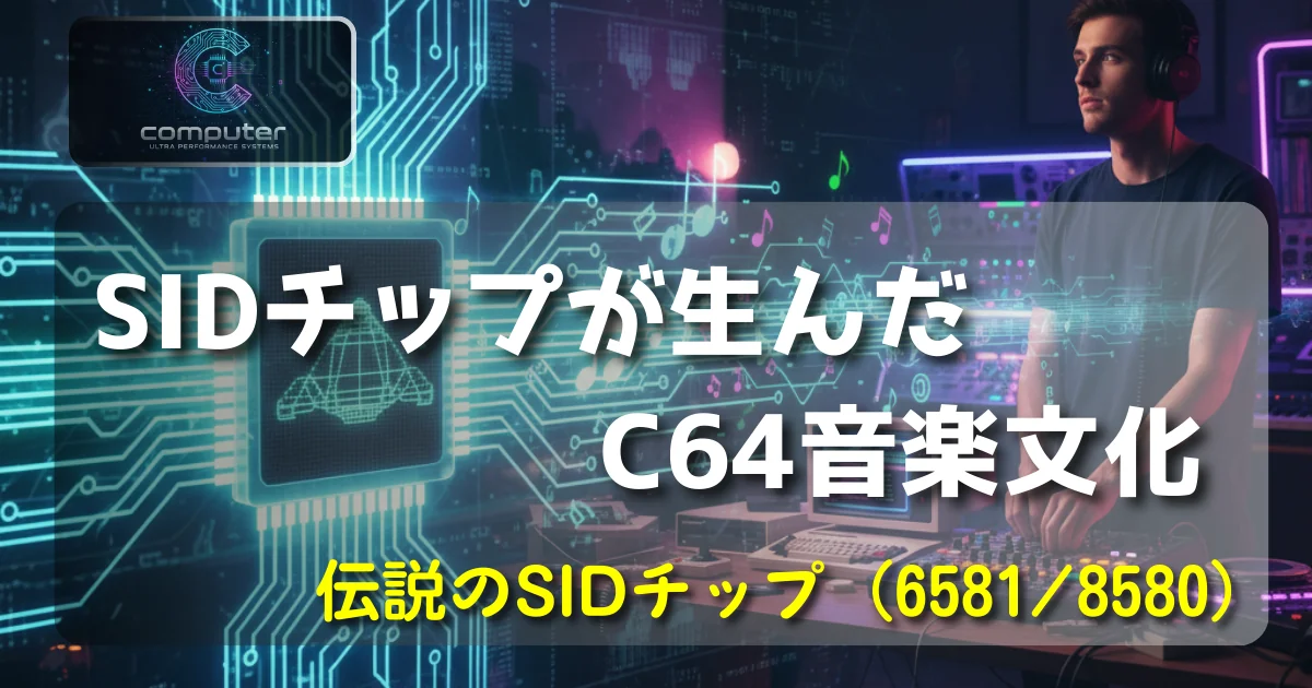 [Computer] SIDチップが生んだC64音楽文化
