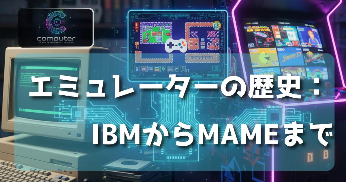 [Computer] エミュレーターの歴史：IBMからMAMEまで