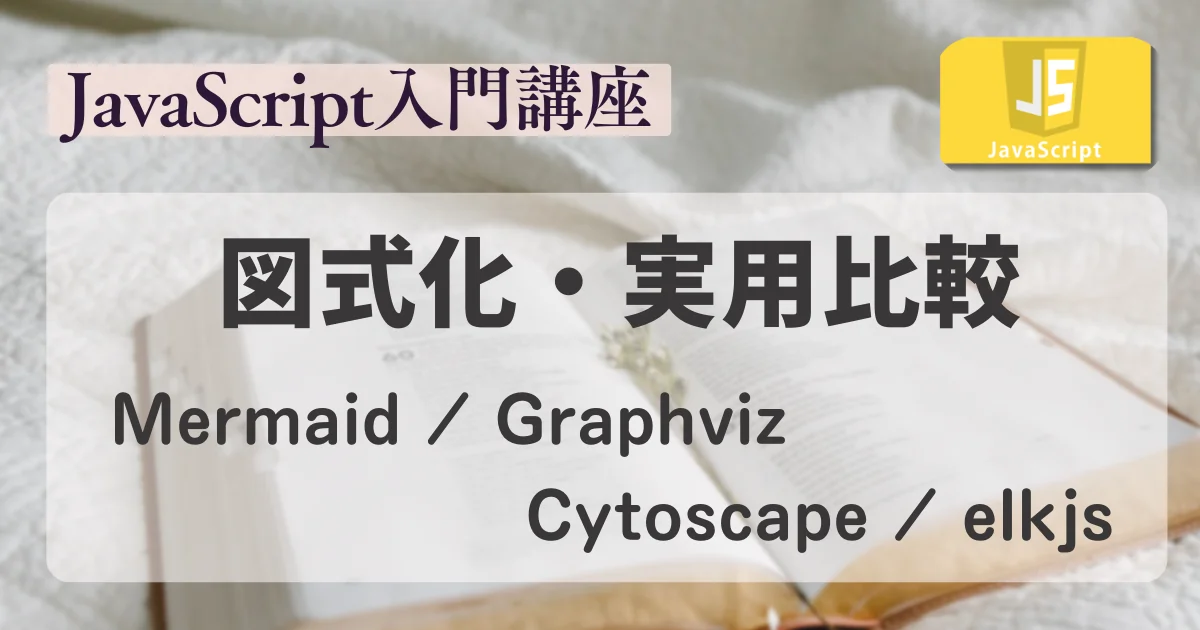 [JavaScript] Mermaid / Graphviz / Cytoscape / elkjs 図式化/実用比較