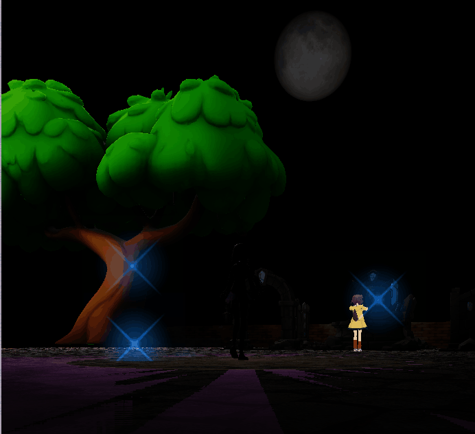 [JavaScript] 魔法陣と月のエフェクトをThree.jsを使って実装